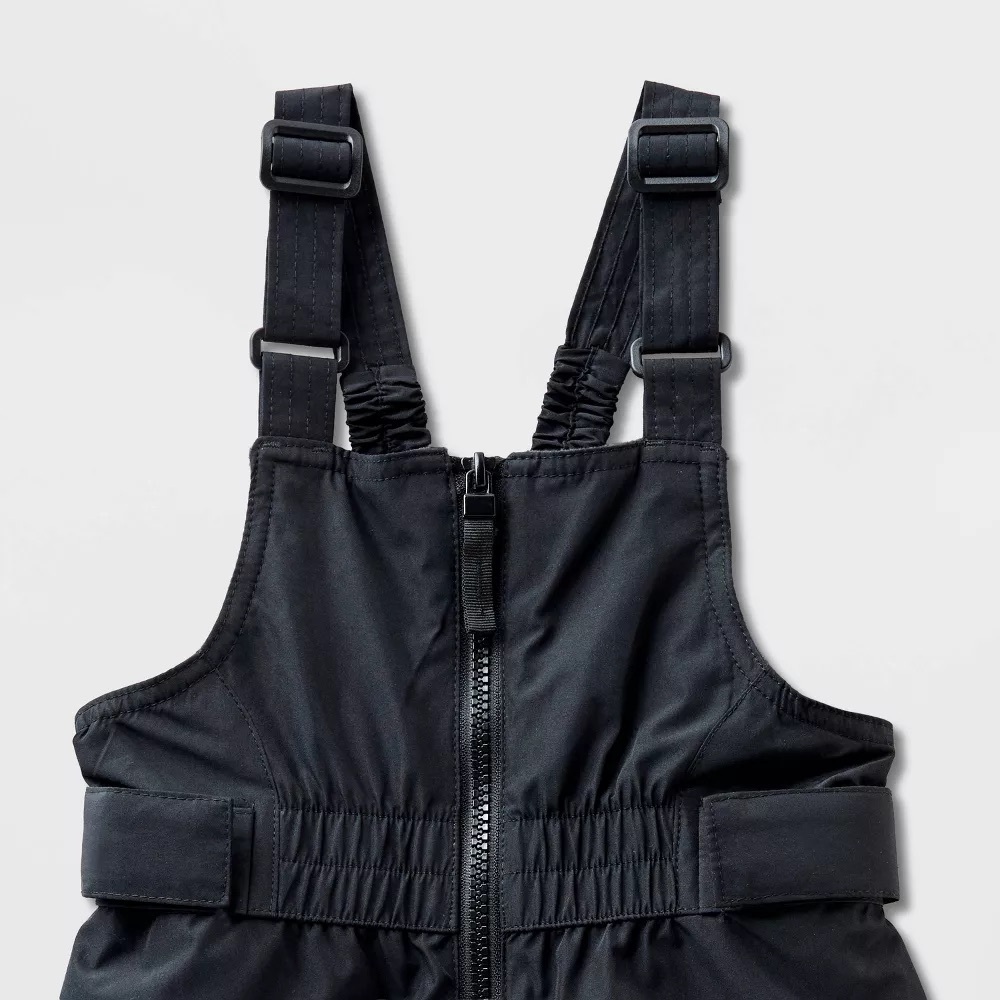 Cat & Jack Black Kids Snow Bibs/Overalls